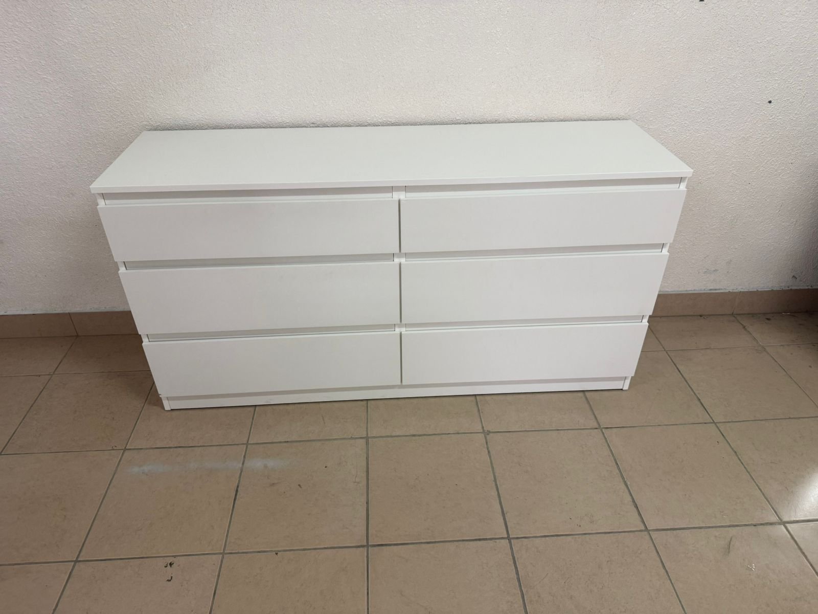 IKEA KULLEN 6-drawer chest of drawers in white - Image 5
