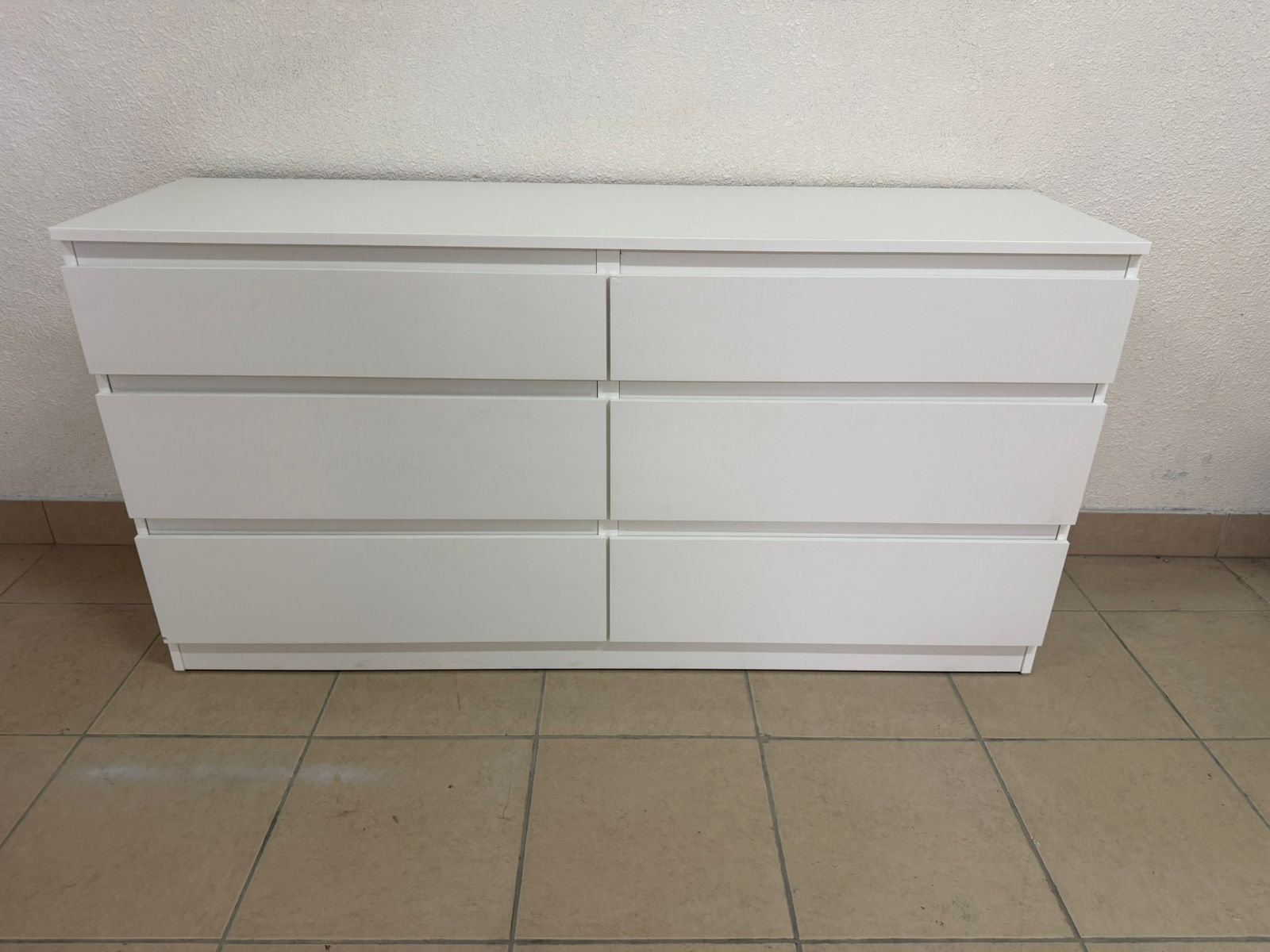 IKEA KULLEN 6-drawer chest of drawers in white - Image 6