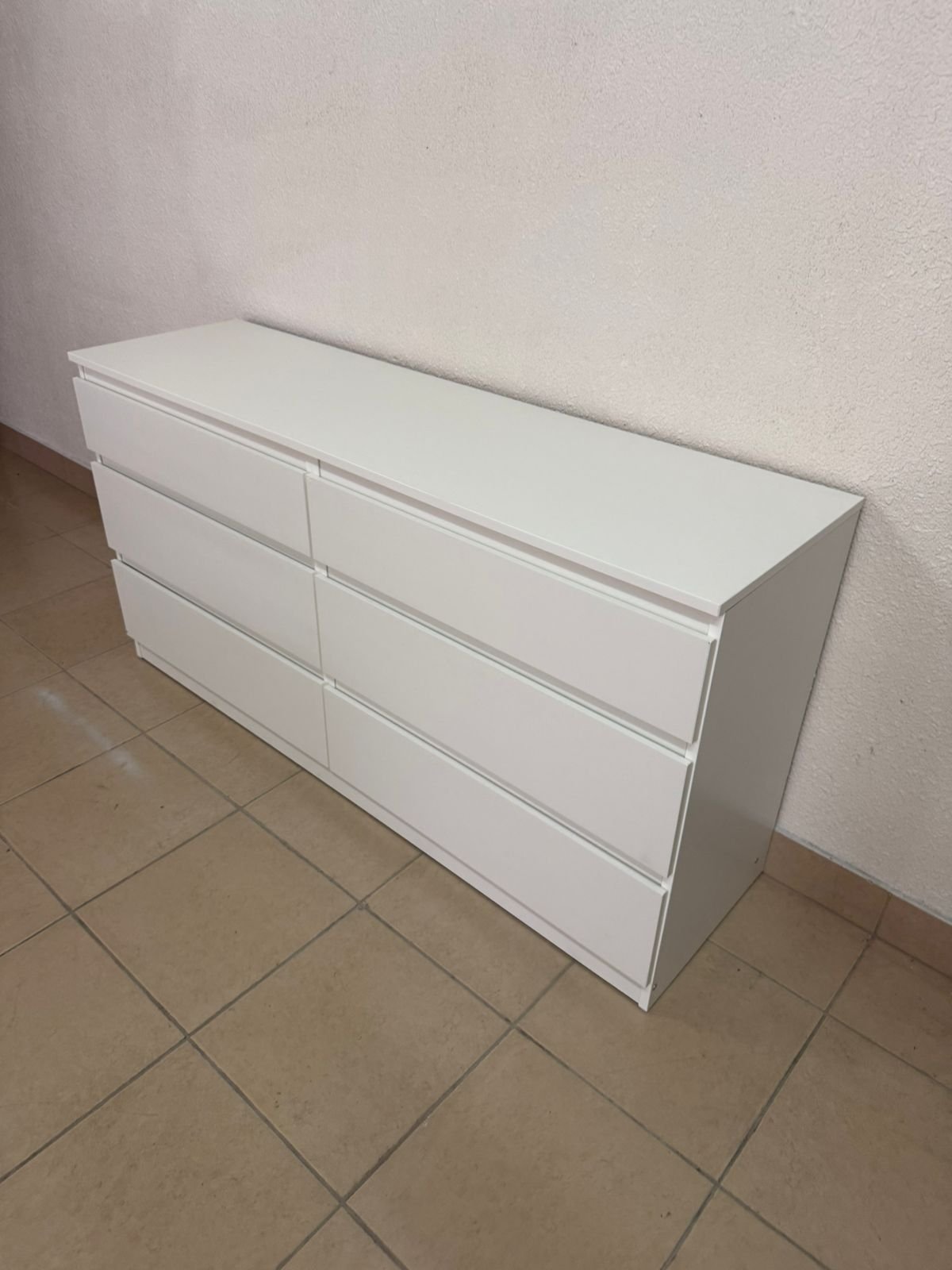 IKEA KULLEN 6-drawer chest of drawers in white - Image 9
