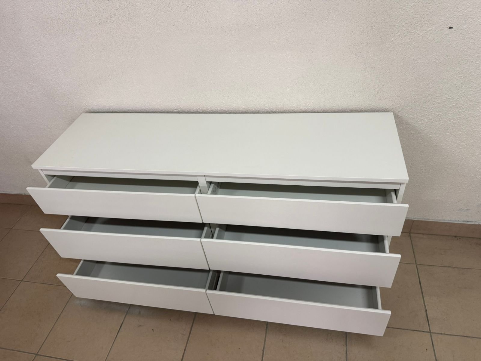 IKEA KULLEN 6-drawer chest of drawers in white - Image 10