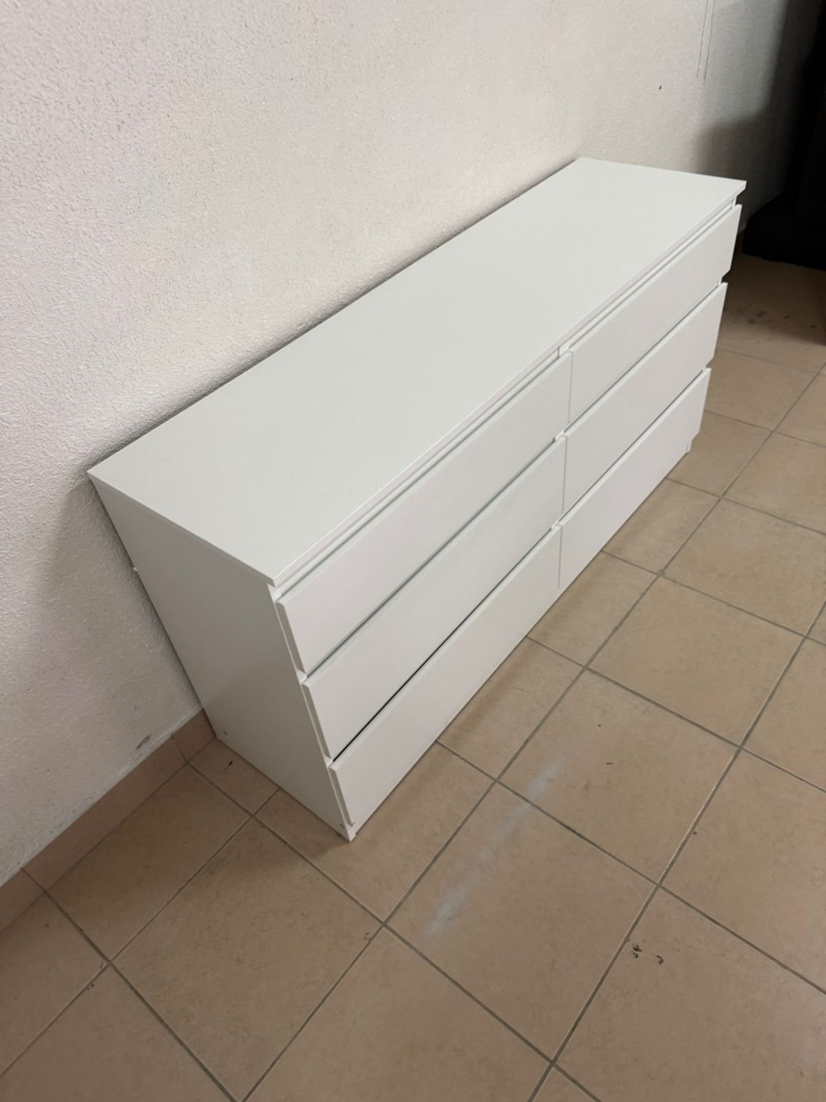 IKEA KULLEN 6-drawer chest of drawers in white - Image 11