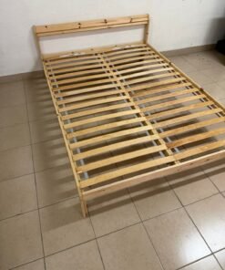 Bed frame, pine, 140x200 cm from IKEA