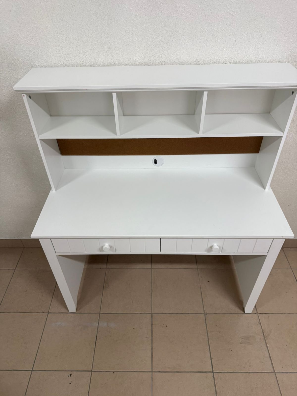 White desk and storage cabinet from Pottery Barn Kids. - Image 3