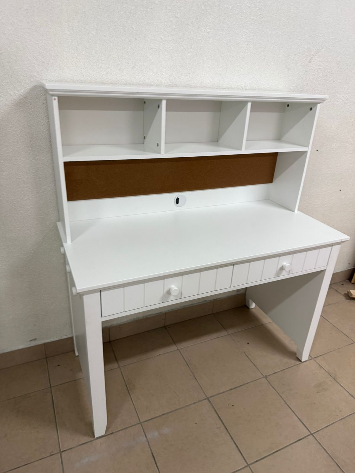 White desk and storage cabinet from Pottery Barn Kids. - Image 5