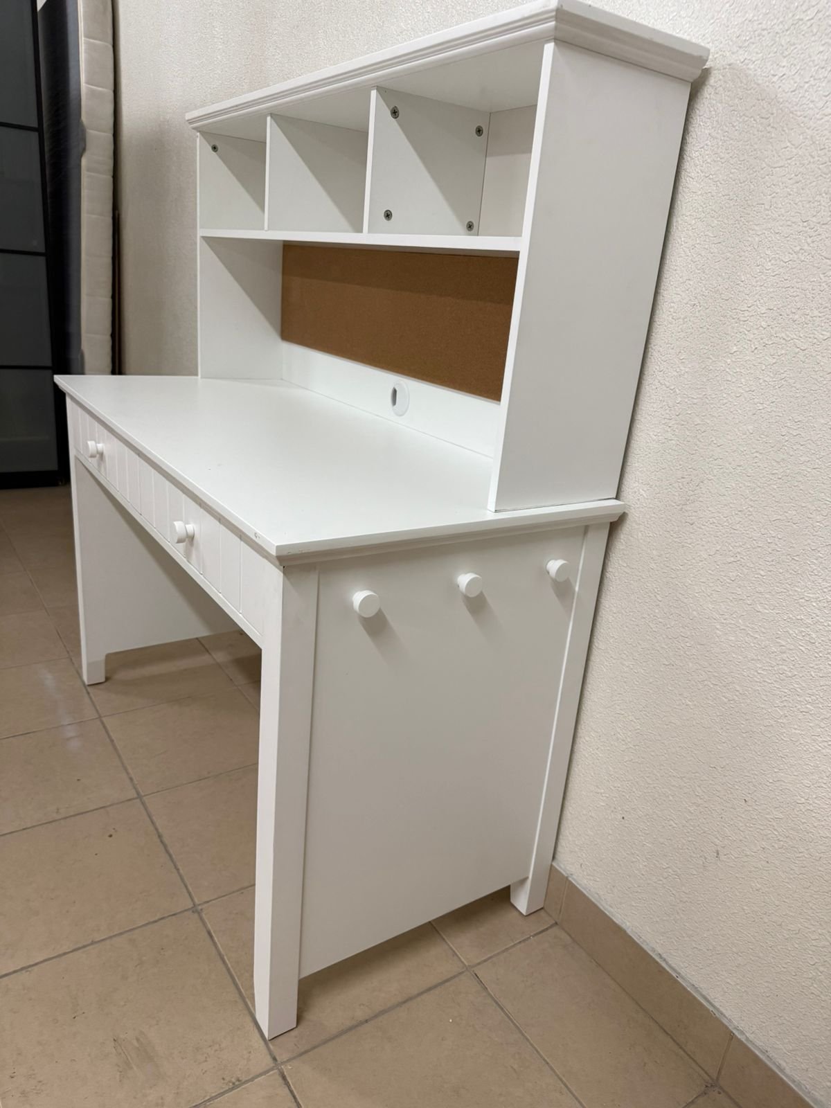 White desk and storage cabinet from Pottery Barn Kids. - Image 9