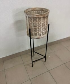 IKEA HEMNES two-compartment shoe cabinet in white