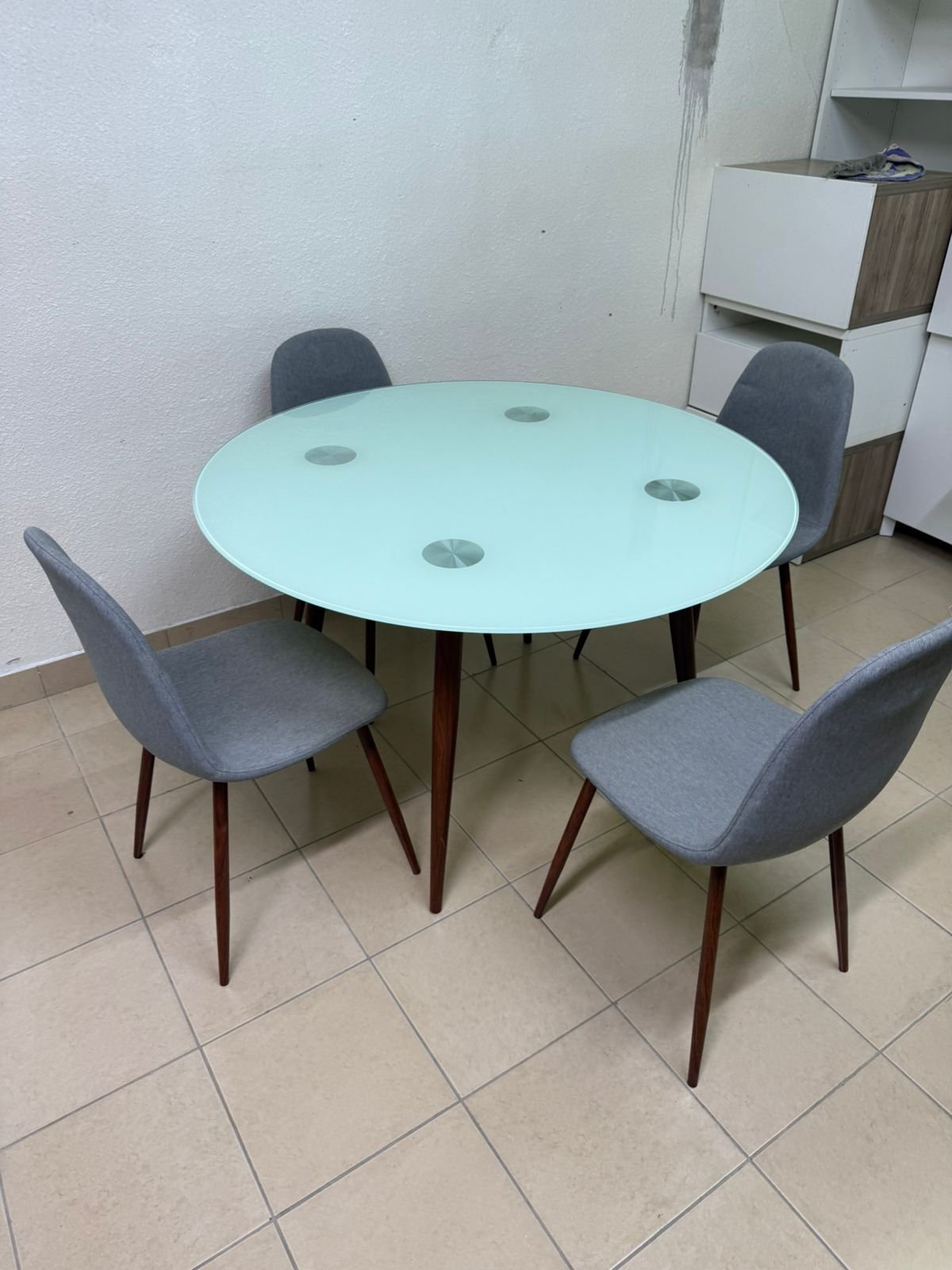 Dining table with four chairs - Image 11