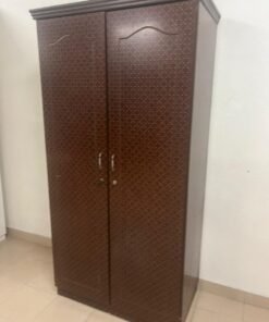 Two-door wardrobe
