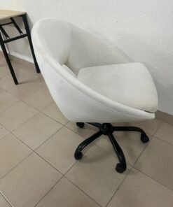Monochrome office chair from Home Centre.