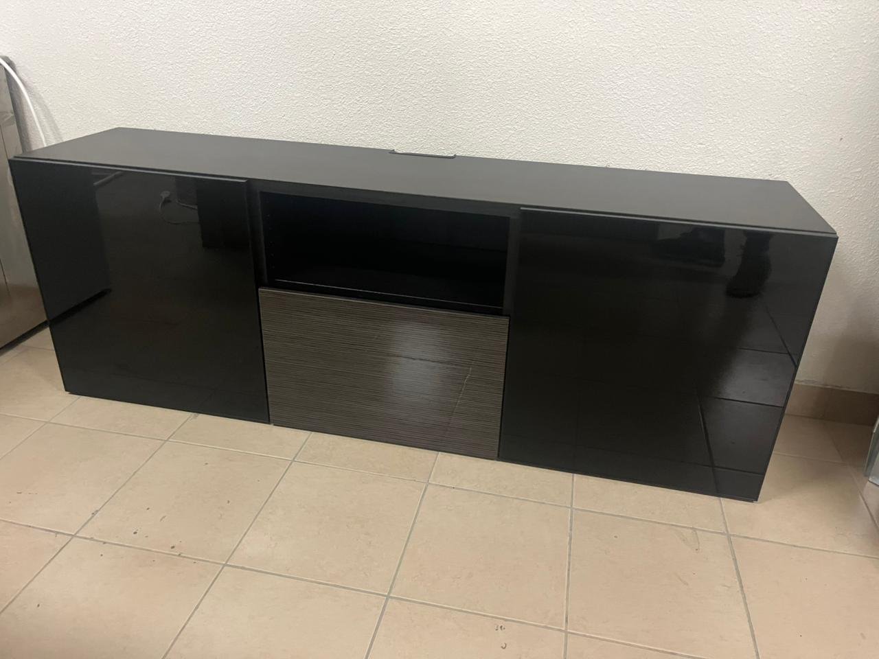 IKEA TV stand, black - Image 3
