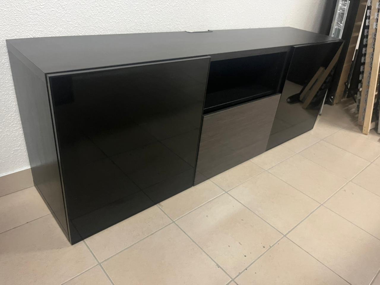 IKEA TV stand, black - Image 8