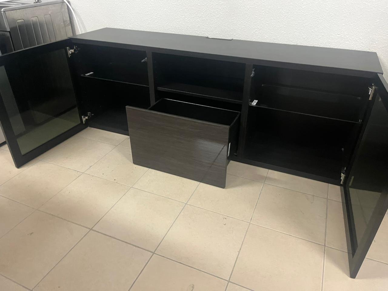 IKEA TV stand, black - Image 9