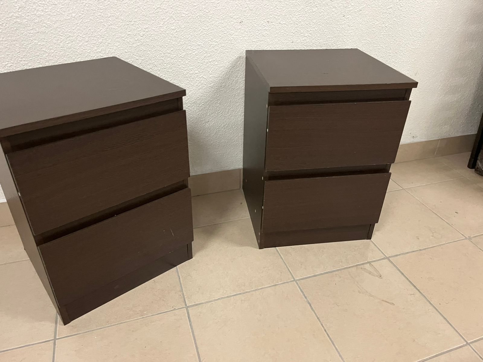 KULLEN bedside tables from IKEA, dark brown - Image 7