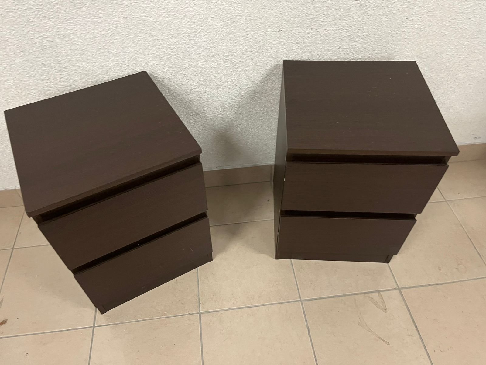 KULLEN bedside tables from IKEA, dark brown - Image 8