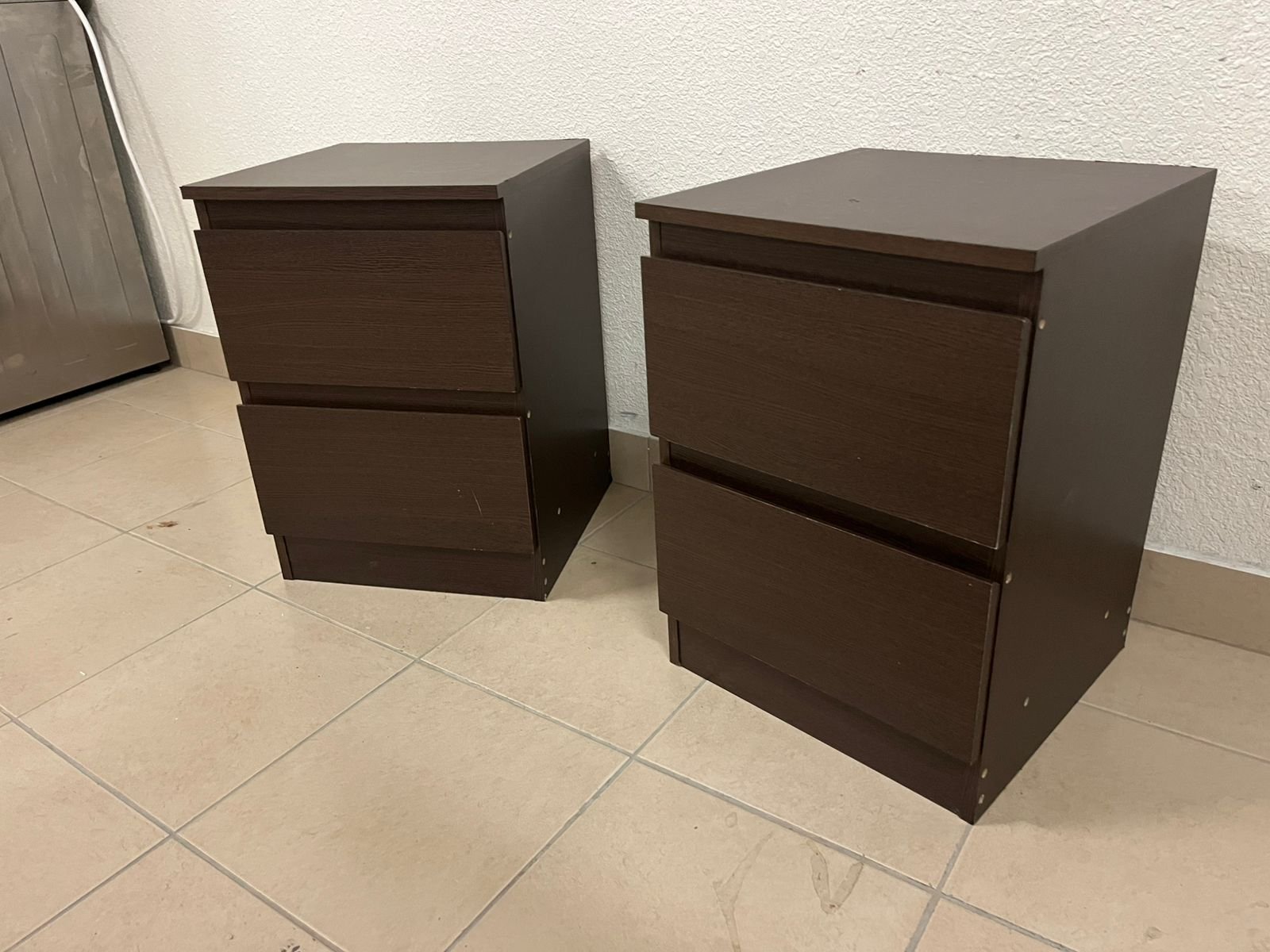 KULLEN bedside tables from IKEA, dark brown - Image 10