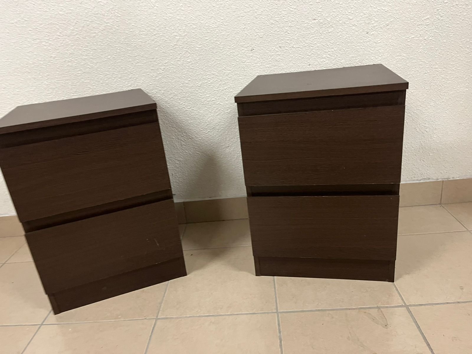 KULLEN bedside tables from IKEA, dark brown - Image 12