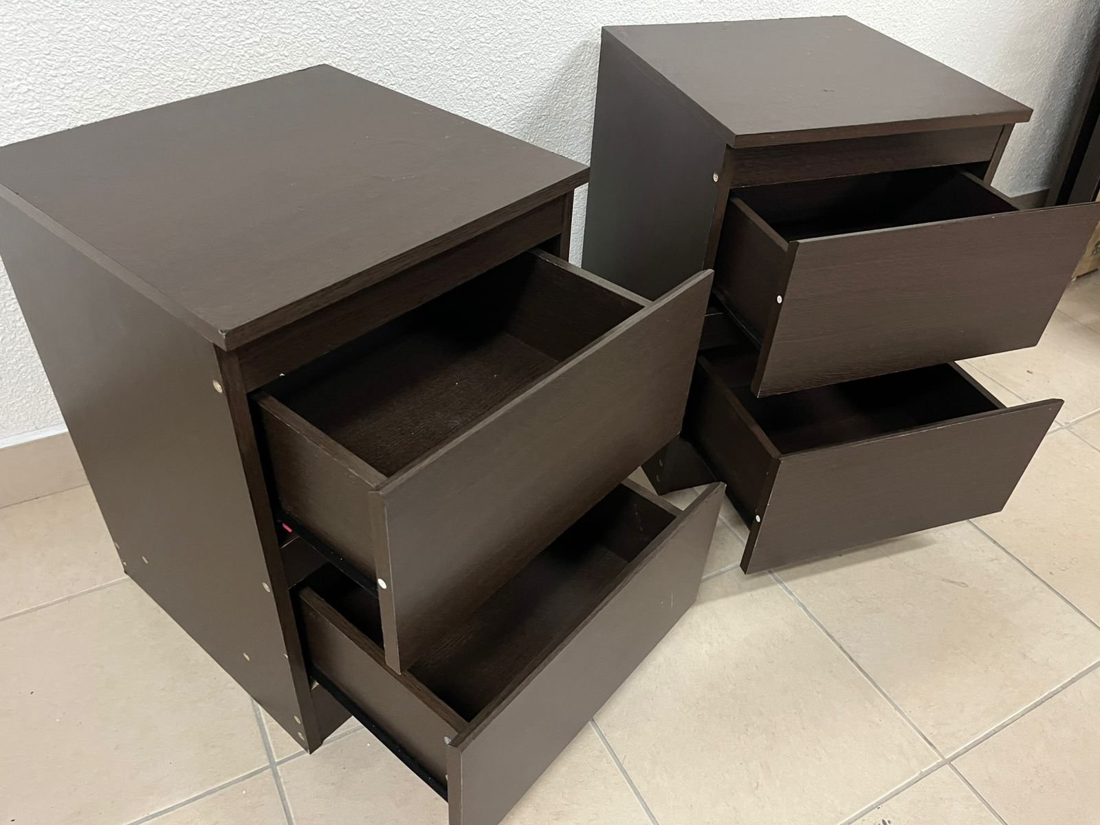 KULLEN bedside tables from IKEA, dark brown - Image 13