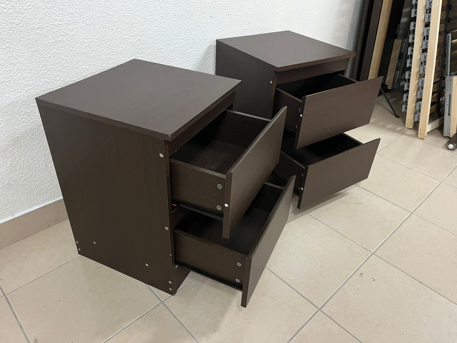 KULLEN bedside tables from IKEA, dark brown - Image 16