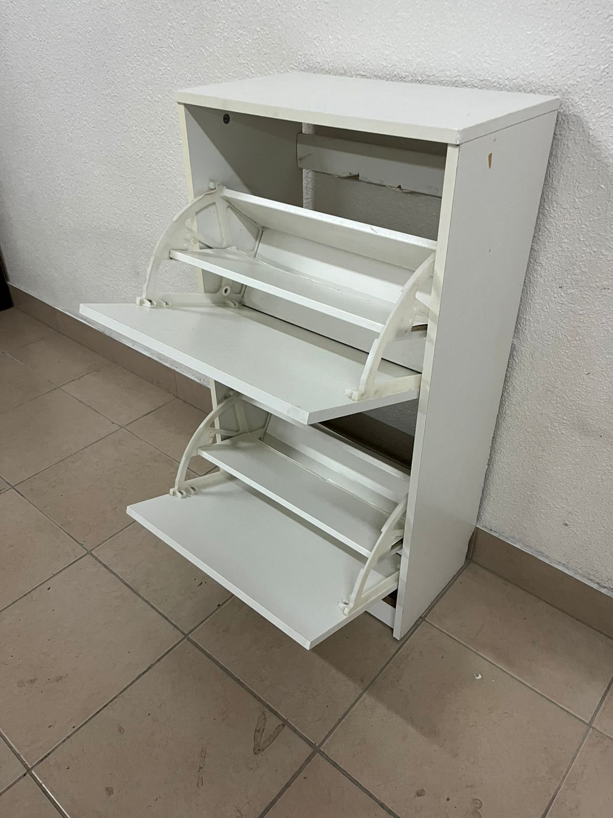 IKEA wooden shoe cabinet - Image 7