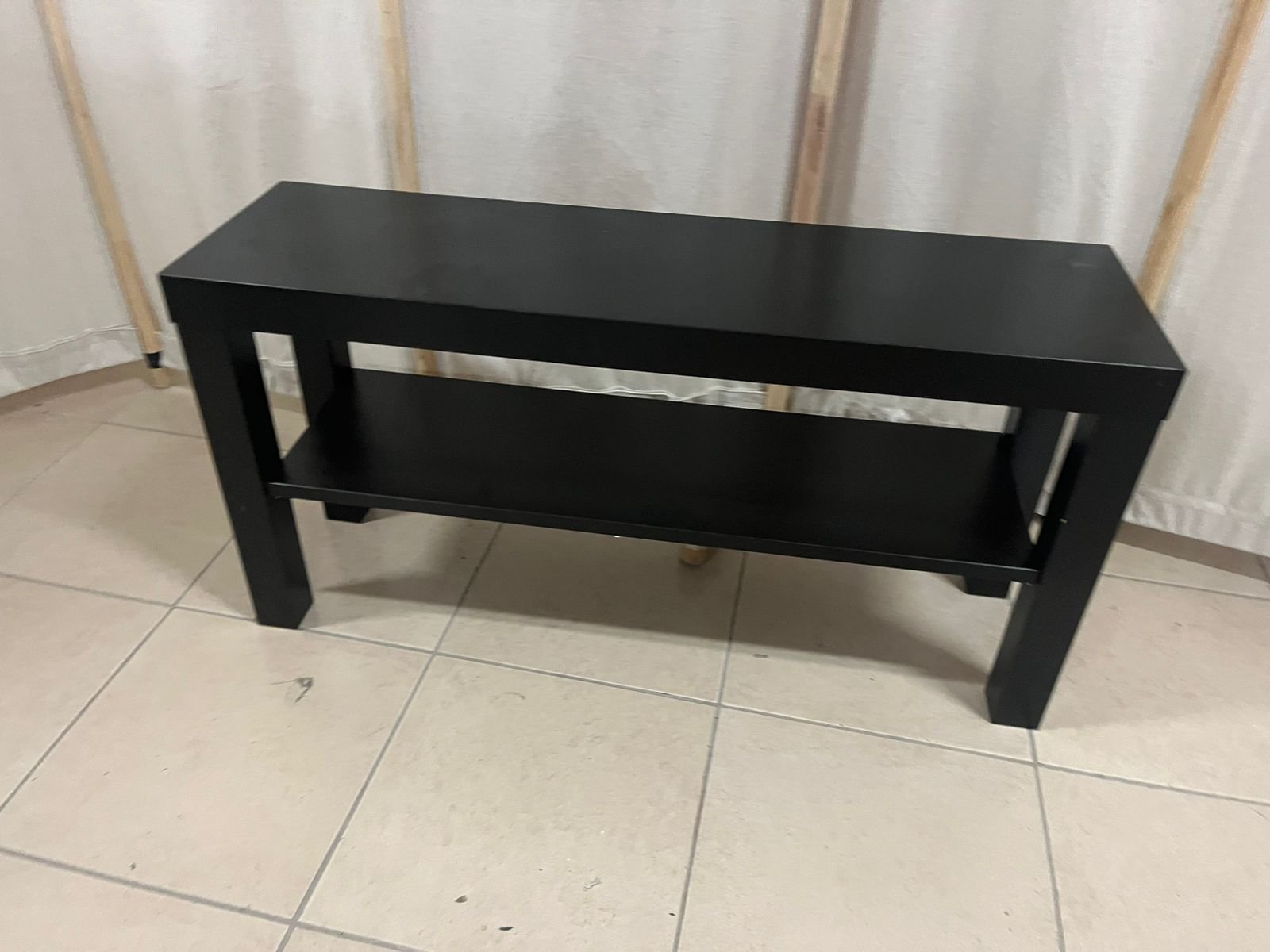 IKEA LACK TV stand in black - Image 2