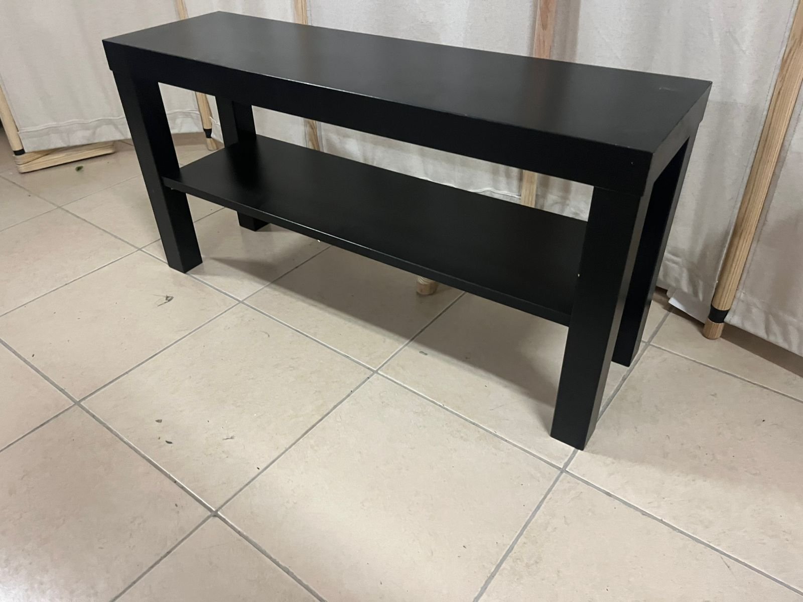IKEA LACK TV stand in black