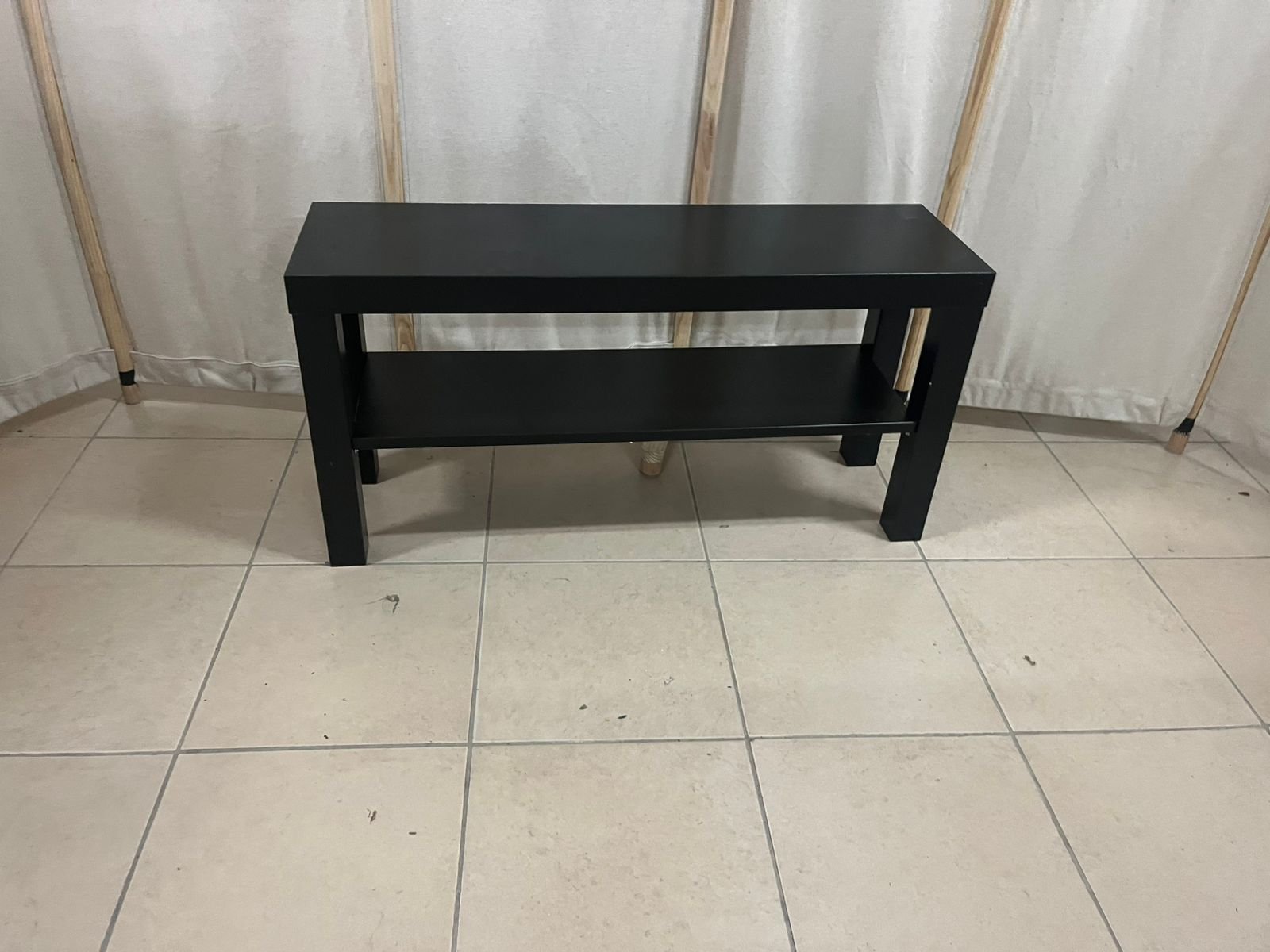 IKEA LACK TV stand in black - Image 7