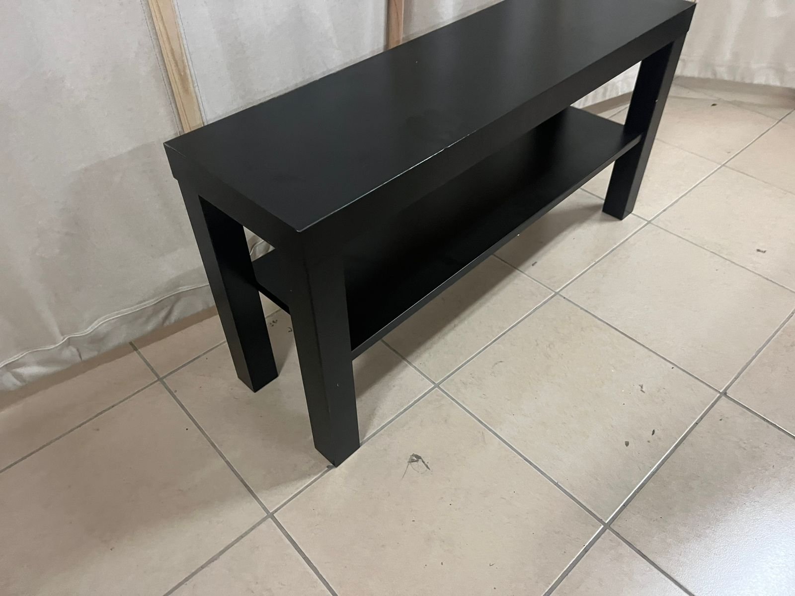 IKEA LACK TV stand in black - Image 8