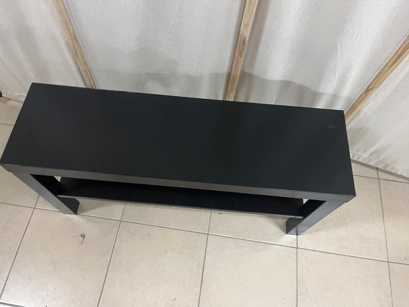 IKEA LACK TV stand in black - Image 9