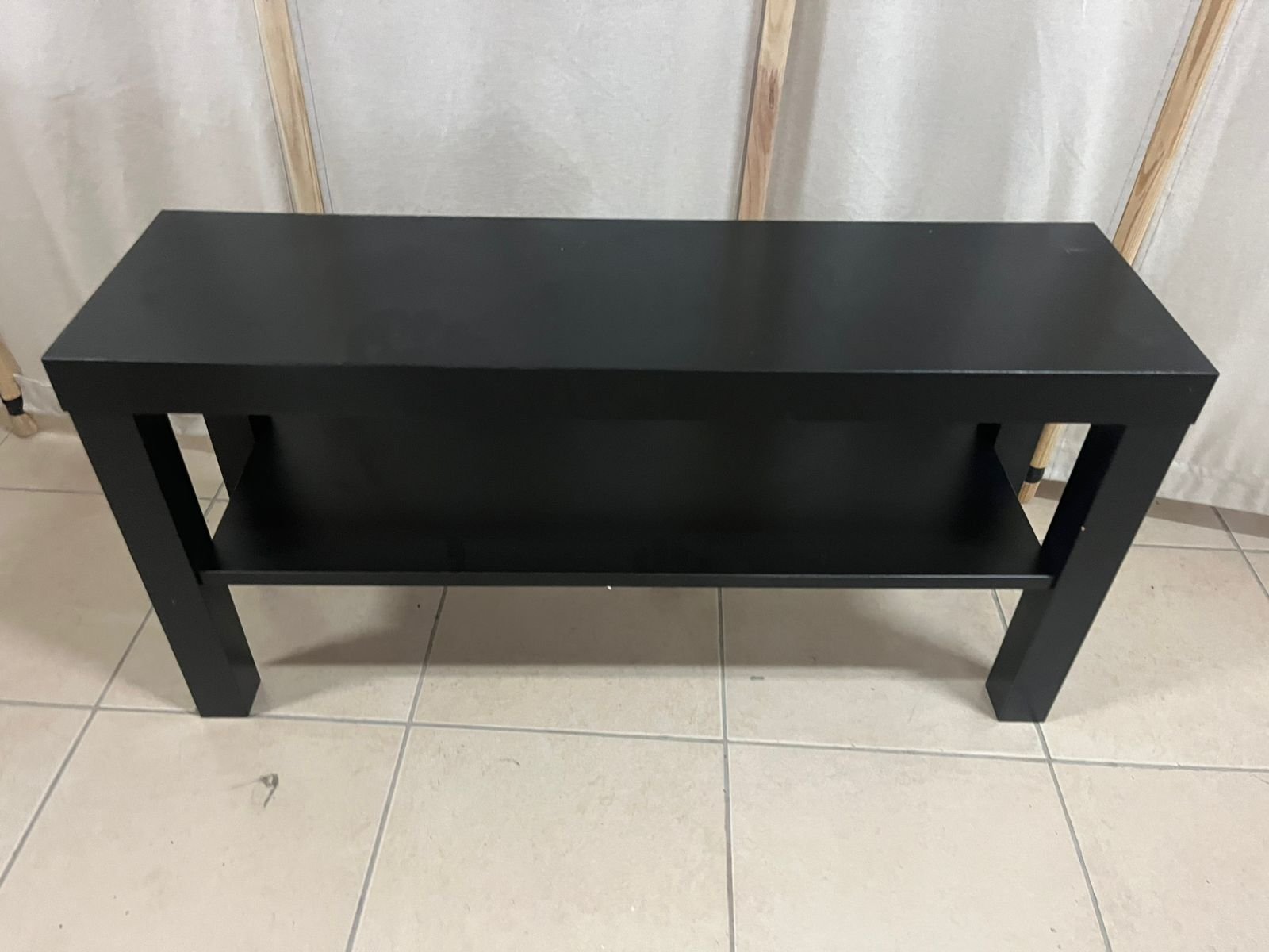 IKEA LACK TV stand in black - Image 10