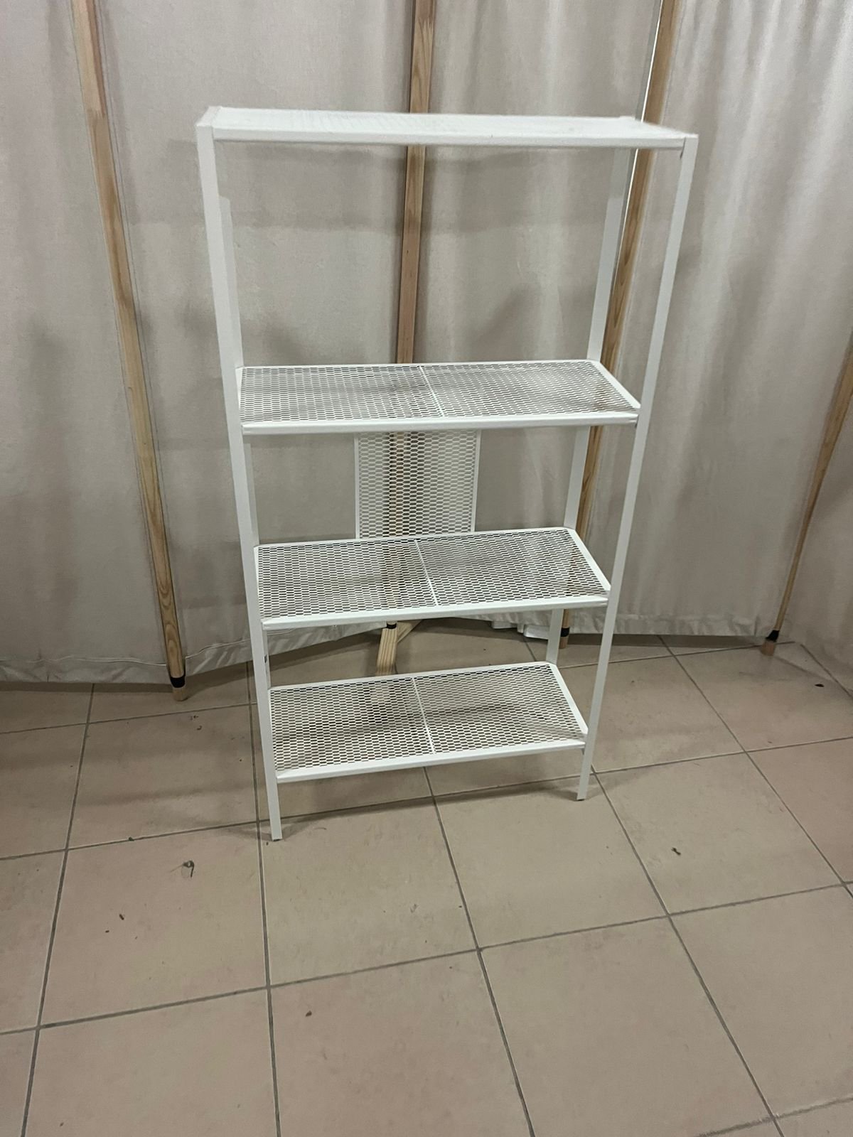 IKEA BAGGEBO shelving unit in white - Image 2