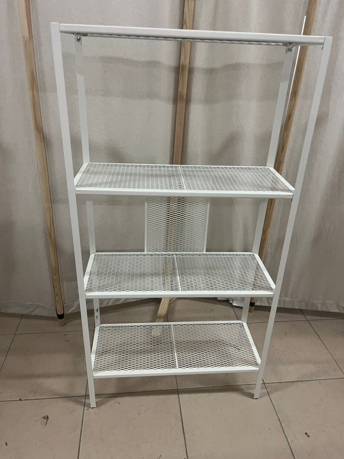 IKEA BAGGEBO shelving unit in white - Image 4