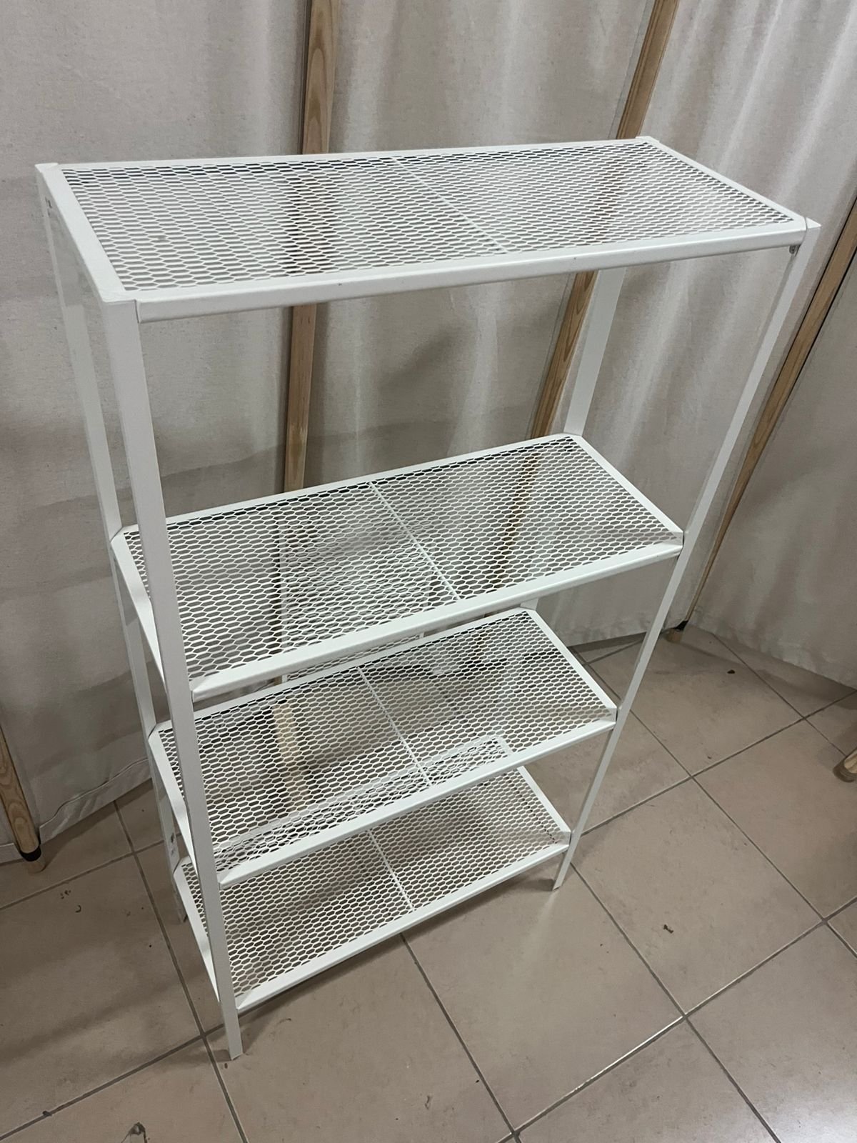 IKEA BAGGEBO shelving unit in white - Image 6
