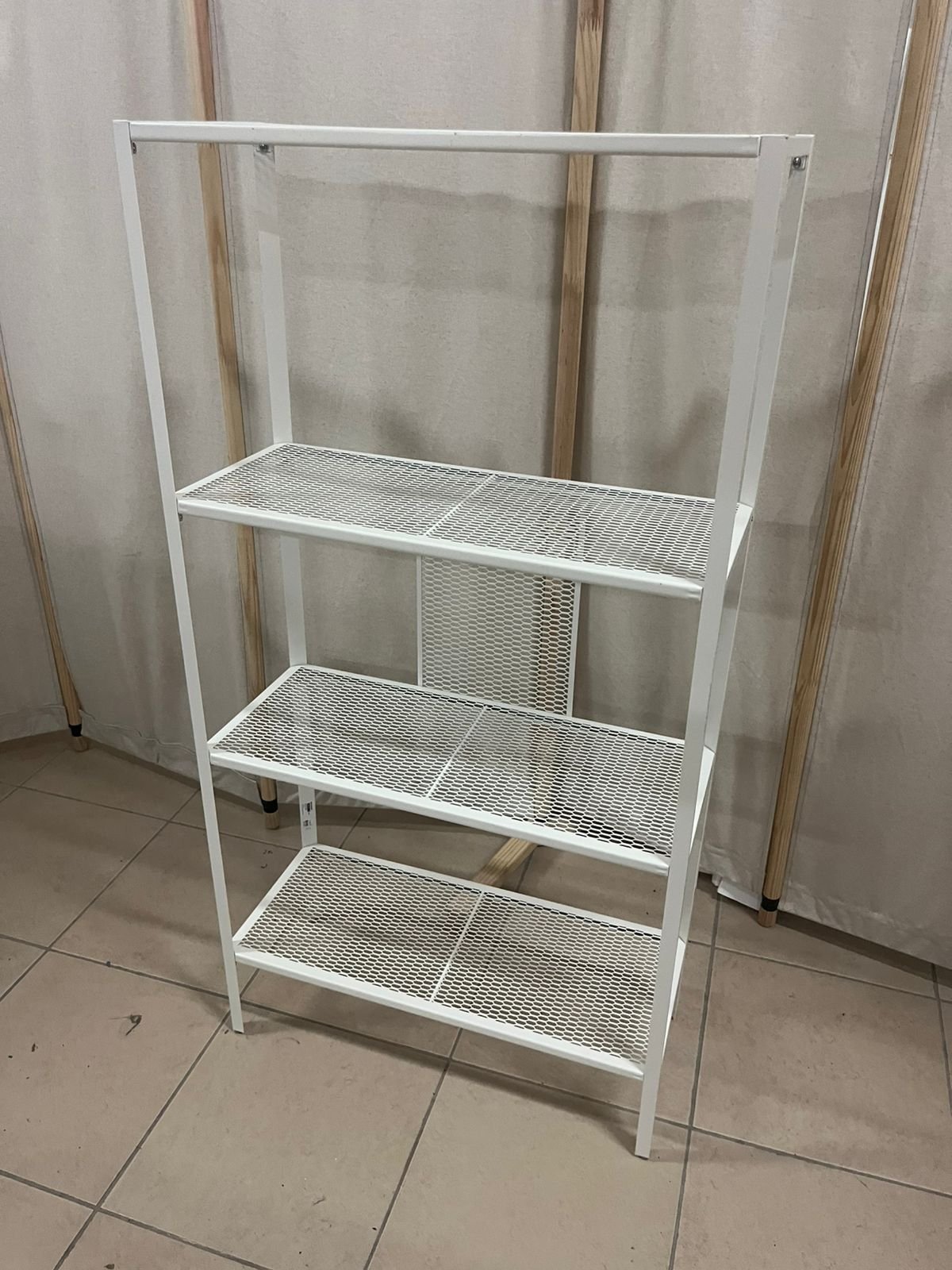 IKEA BAGGEBO shelving unit in white - Image 9