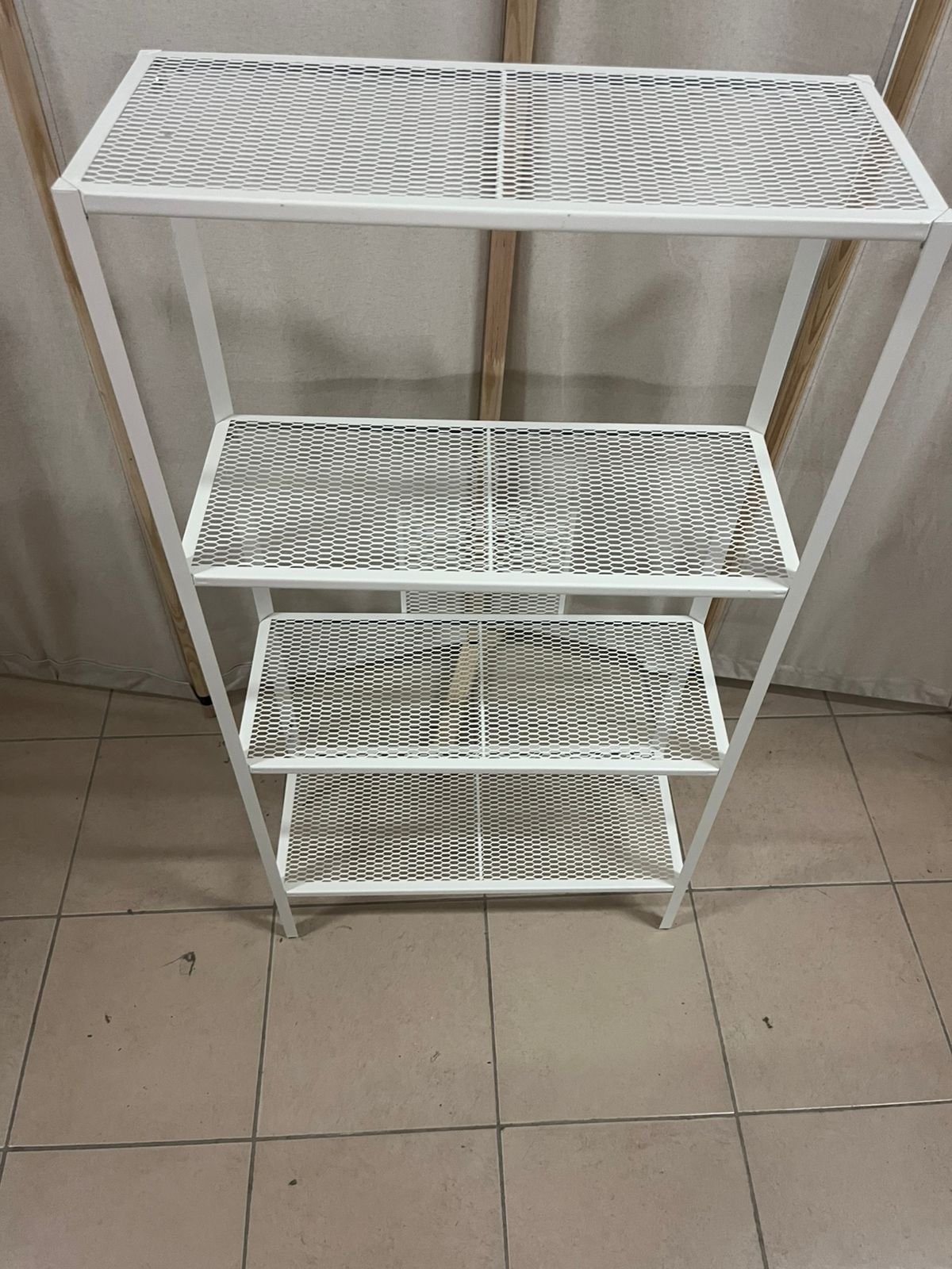 IKEA BAGGEBO shelving unit in white - Image 11