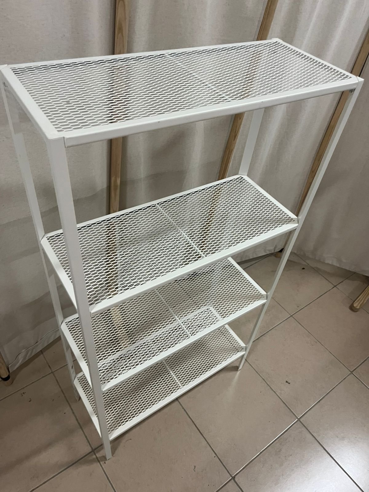 IKEA BAGGEBO shelving unit in white - Image 12