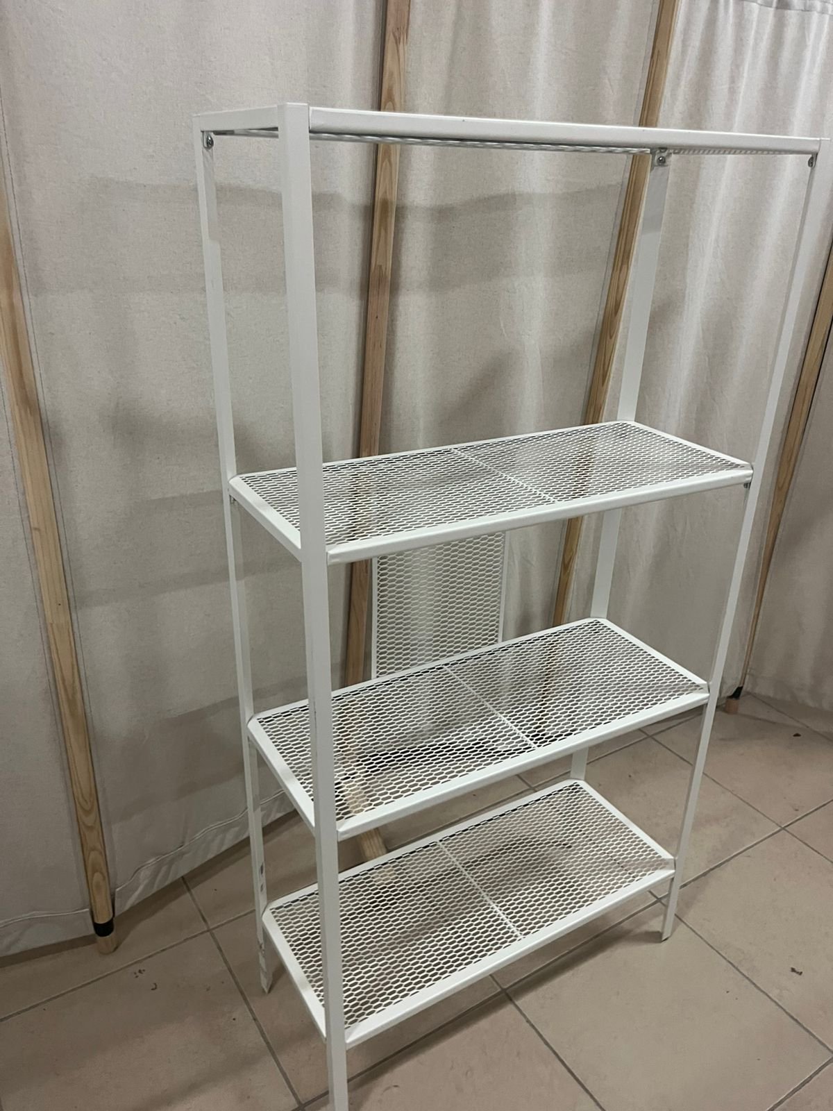 IKEA BAGGEBO shelving unit in white - Image 13