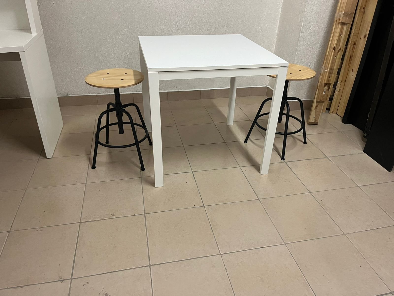 Table with two chairs from IKEA