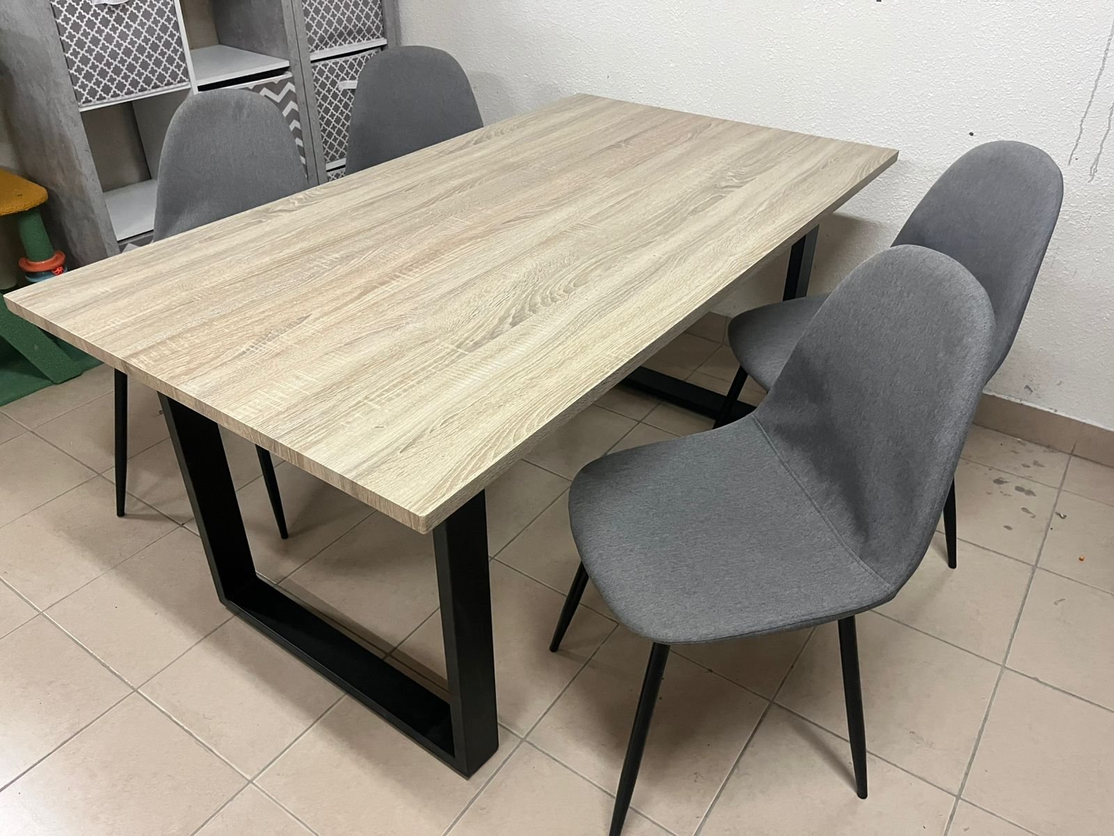 Dining table with 4 chairs from Home Centre - Image 10