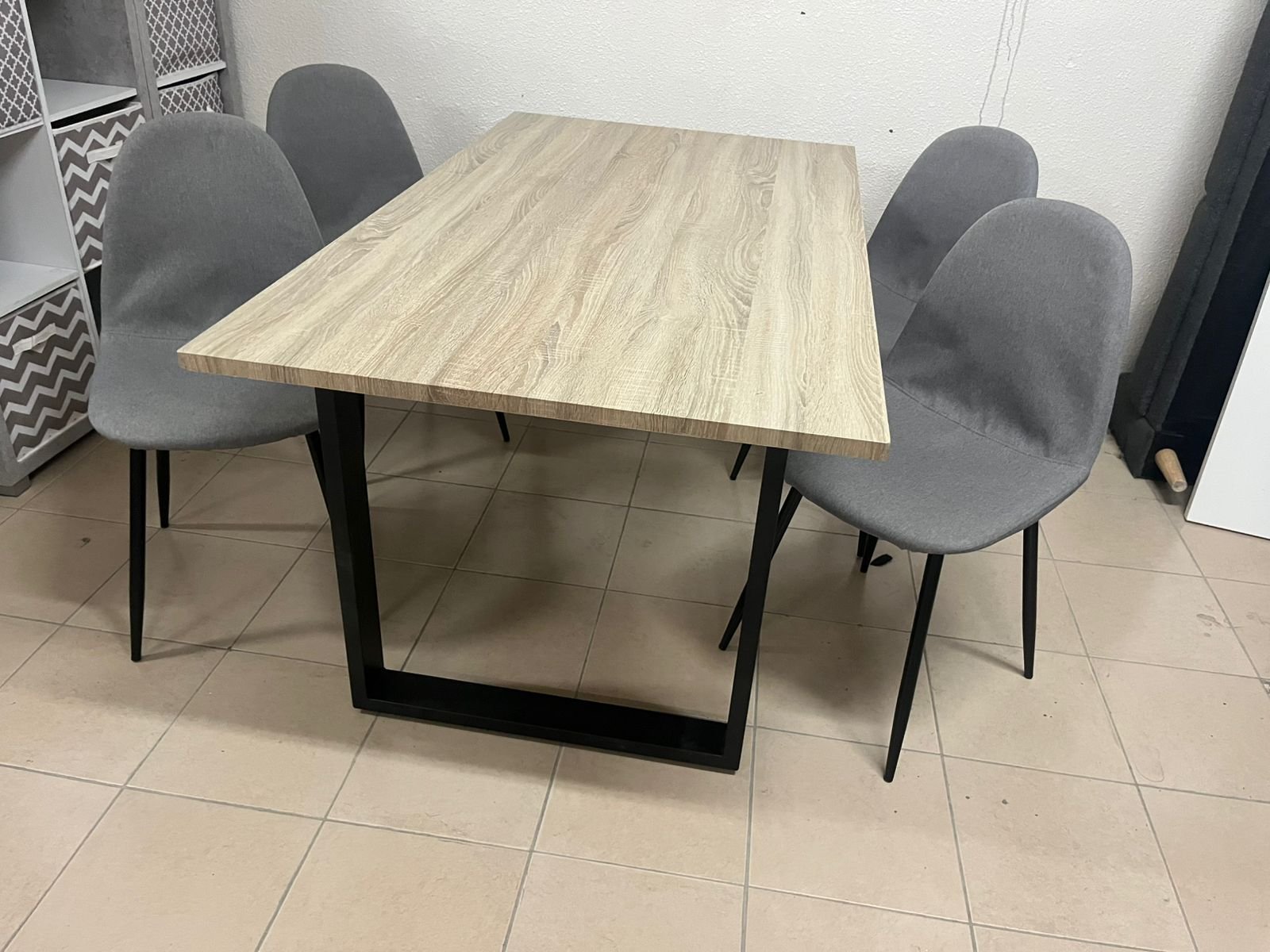 Dining table with 4 chairs from Home Centre - Image 11