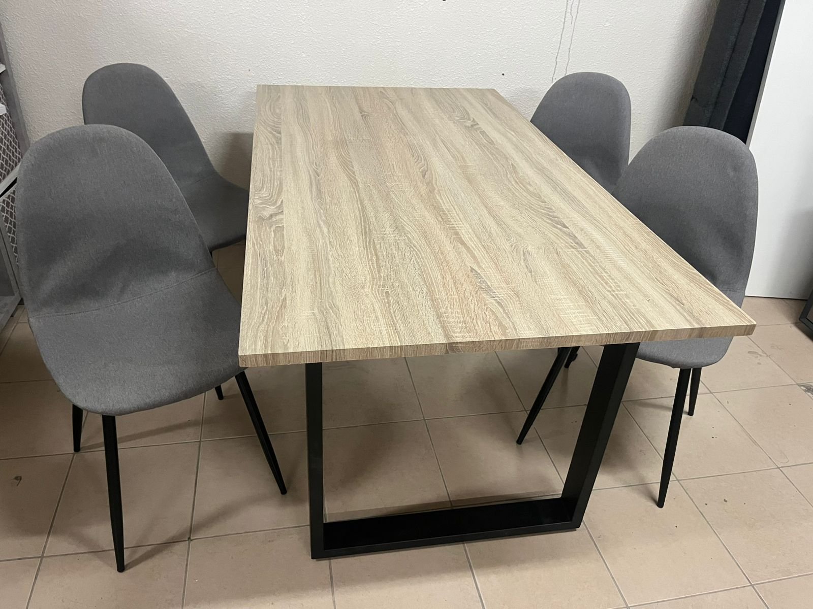Dining table with 4 chairs from Home Centre - Image 13