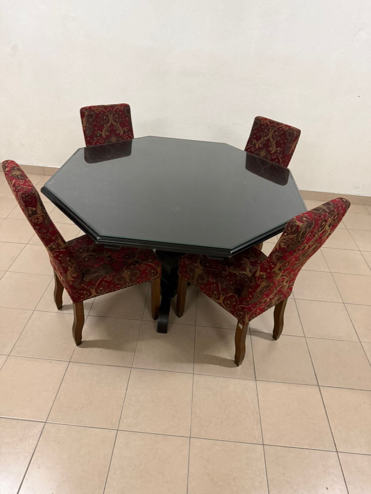 Dining table with four chairs from The One - Image 14