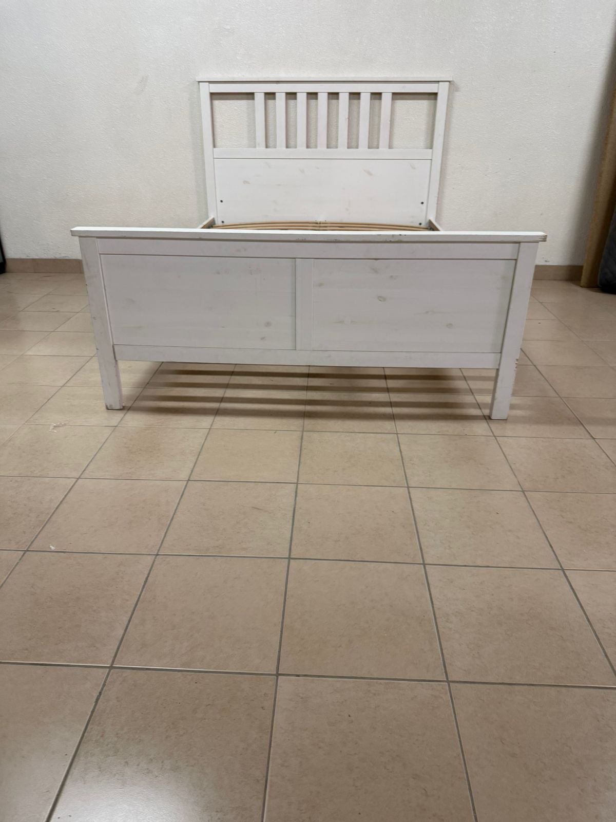 White IKEA bed 140x200 cm - Image 7