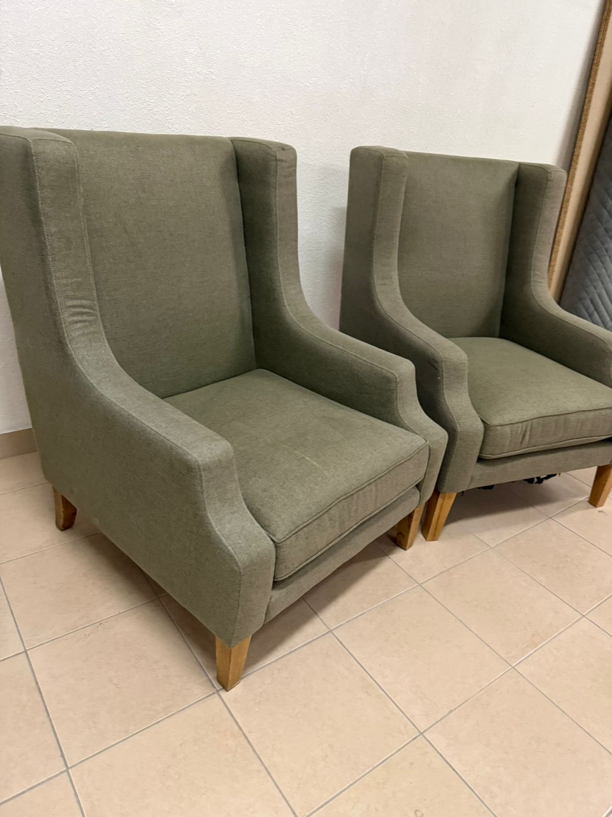 Two armchairs from Home Centre