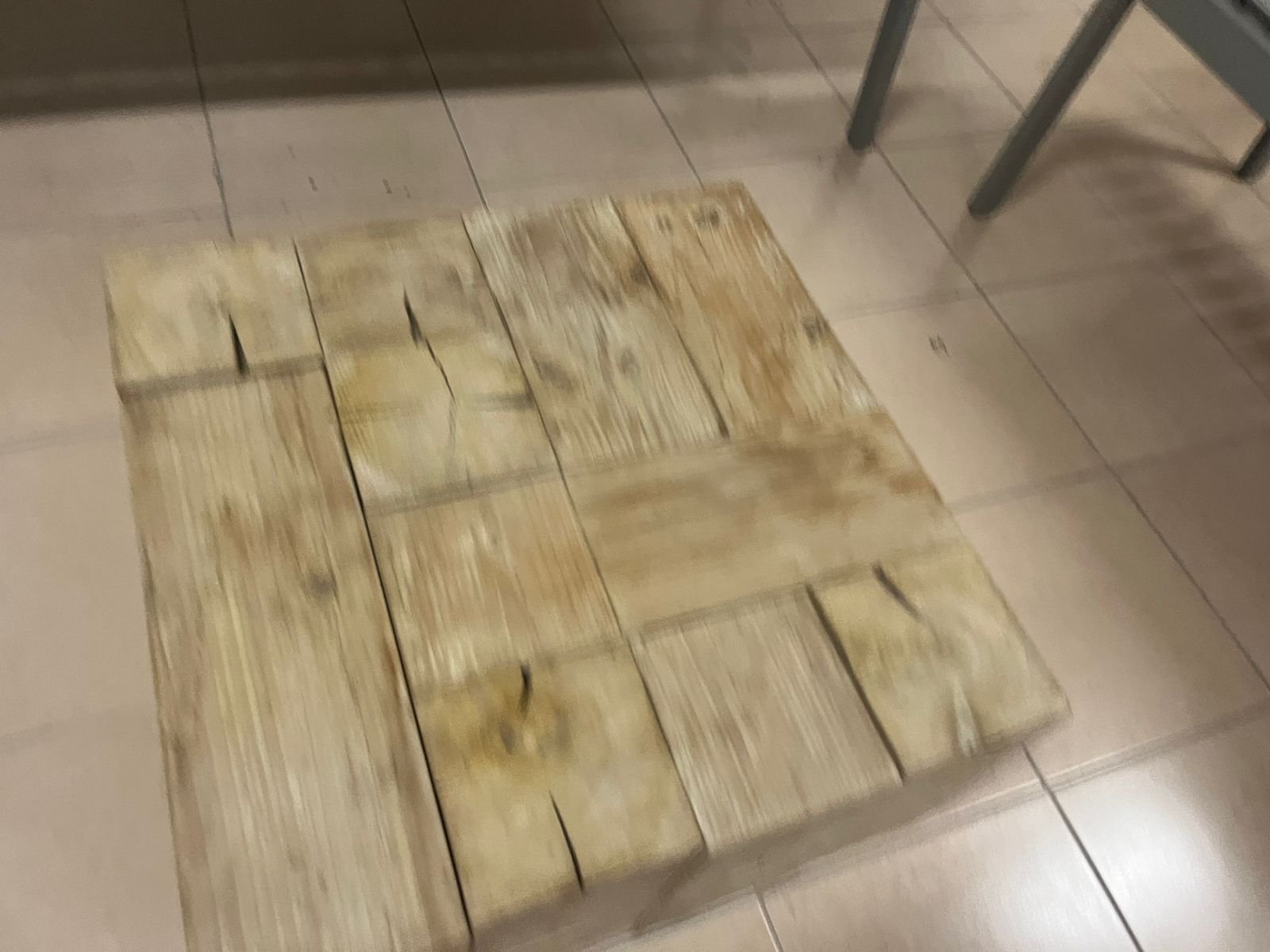 Garden benches from IKEA made of durable acacia wood in gray. - Image 6