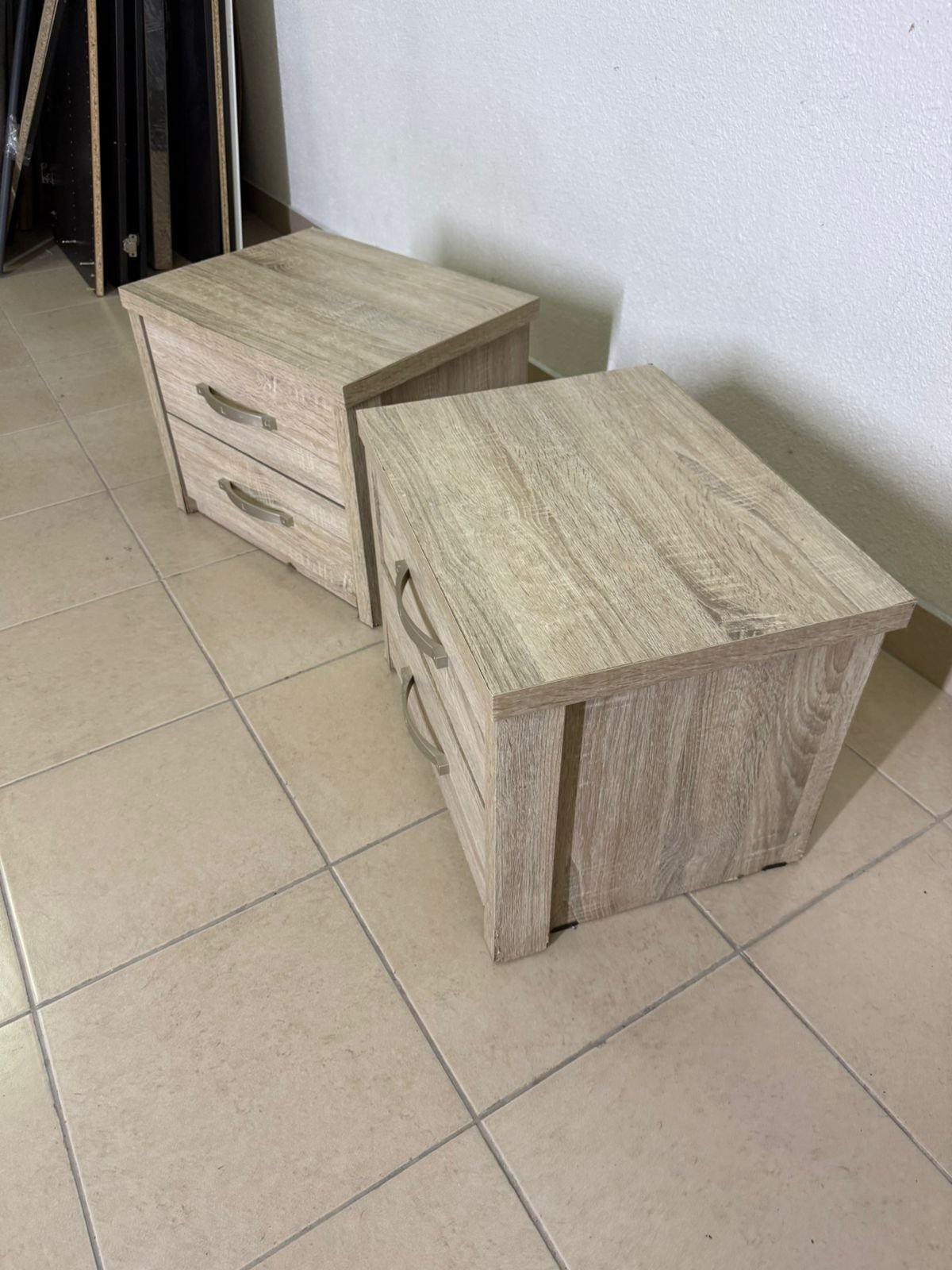side table with a wooden top - Image 2