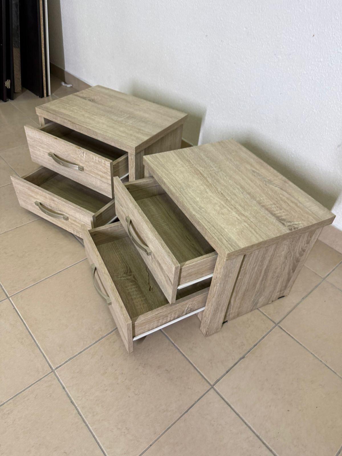 side table with a wooden top - Image 9