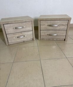 side table with a wooden top