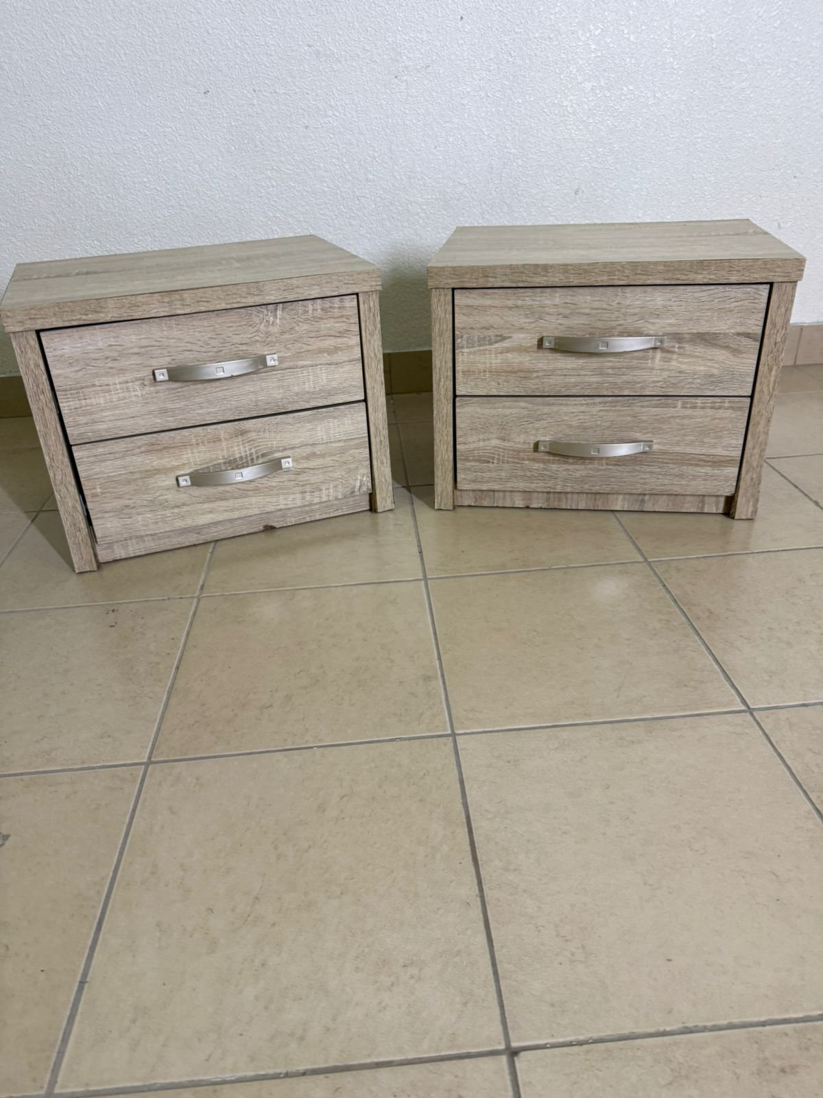 side table with a wooden top
