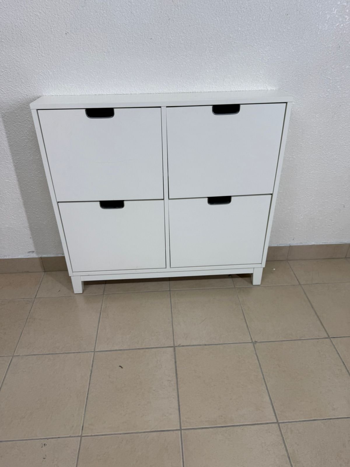 STÄLL 4-compartment shoe cabinet from IKEA in white