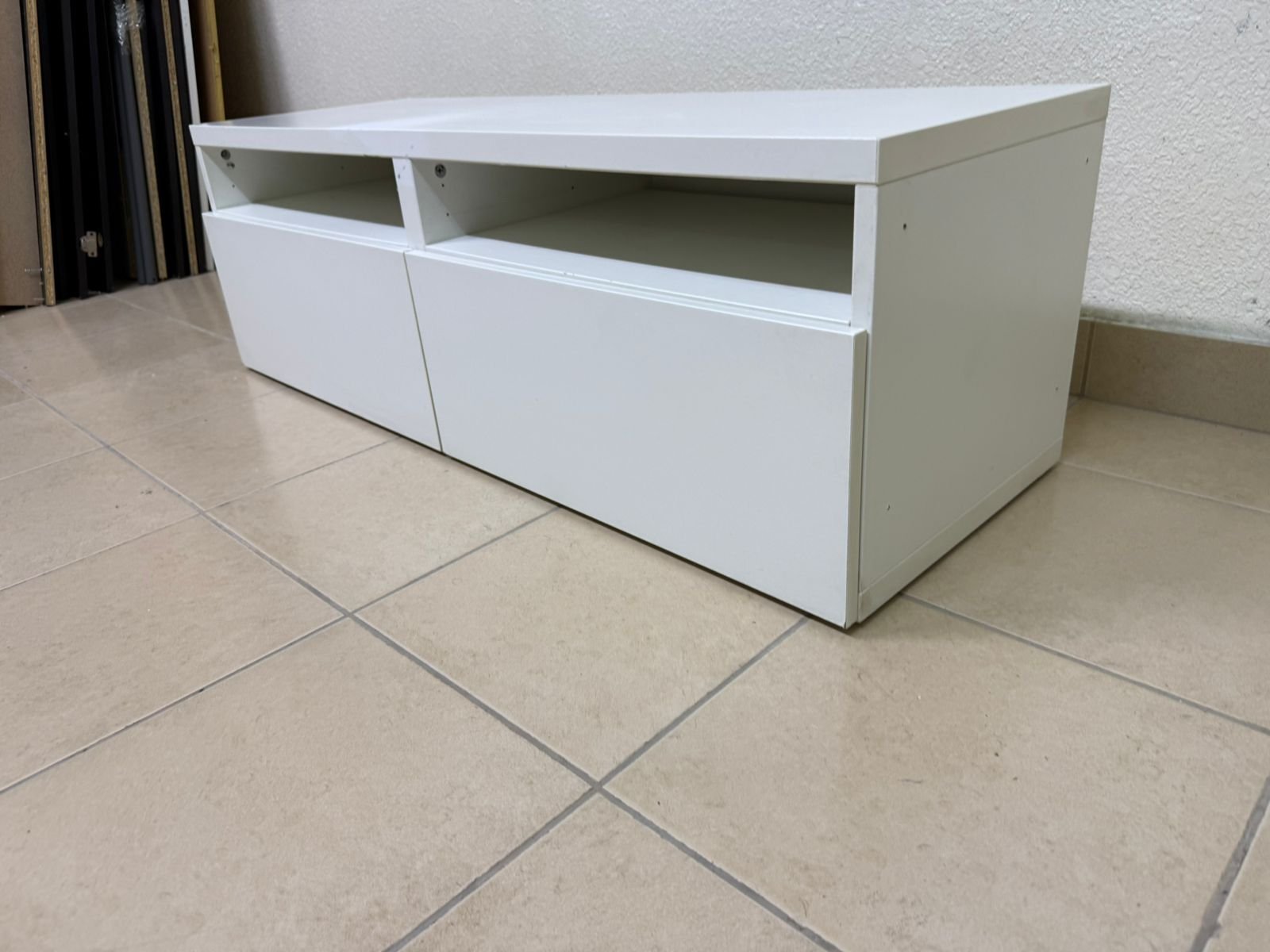 White TV stand from IKEA - Image 2